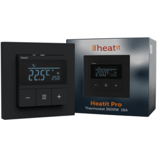 Heatit Pro sort matt