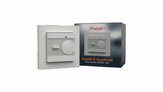 Heatit S-Control2 kl. hvit 9003