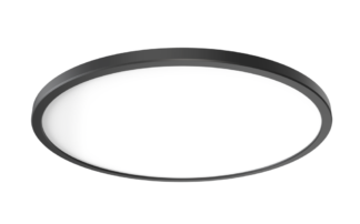 Gimle 400 Taklampe Sort 2300lm Dim
