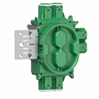 Veggboks 1,5 6-løp vert stål 12-24mm